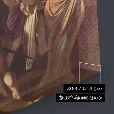 Seven Works of Mercy - Compassionate Acts in Baroque Scene by Caravaggio 