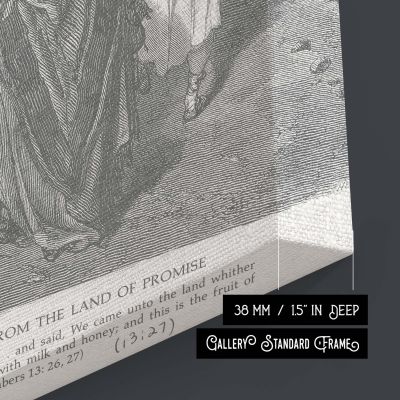 Spies Return from Canaan - Gustave Dore Fruit of the Promised Land 