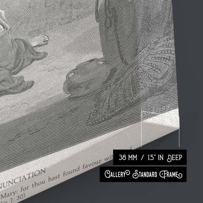The Annunciation - Angel Appears to Mary by Gustave Dore 