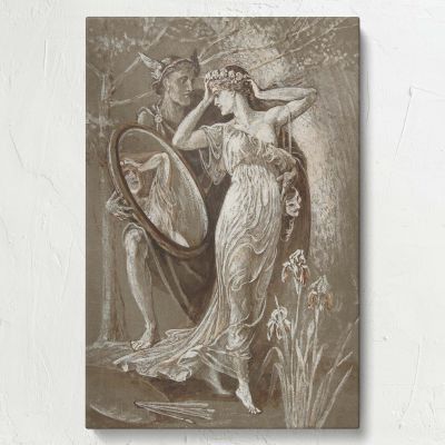 The Mirror of Venus - Classical Allegory of Art and Life (1890) By Walter Crane 