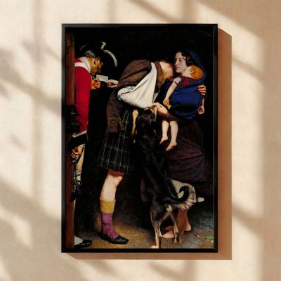 The Order of Release by Millais