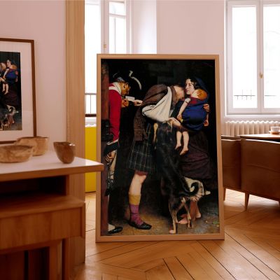 The Order of Release - Romantic Historical Scene by Millais 