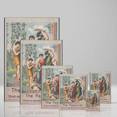 The Passover - Old Testament Family and Doorway Scene