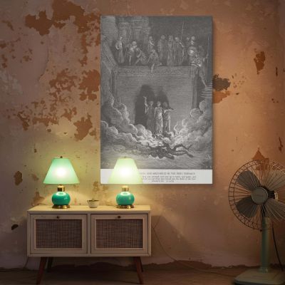 Three Men in the Furnace - Gustave Dore Fiery Deliverance Scene 
