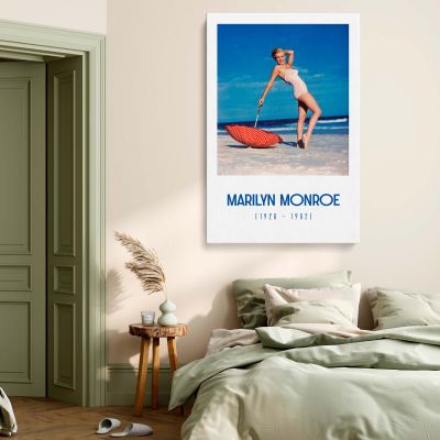 Tobey Beach Marilyn Monroe - Classic Model Wall Art for Bedroom or Lounge 