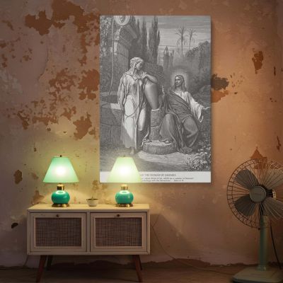 Woman at the Well - Jesus and Samaritan by Gustave Dore 
