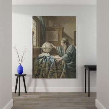 The Astronomer - Classic Study Reproduction By Abraham Delfos after Vermeer  