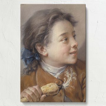 An enchanting Rococo portrait by Fran