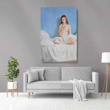 Women's Erotica Painting by Famous Owen Claxton Photo Print Canvas Wall Art Home Decor Hangings Gift