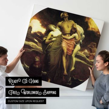 Classical Figures by Frederic Leighton — room mockup view 4