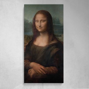 Mona Lisa by Leonardo da Vinci Canvas Wall Art Print