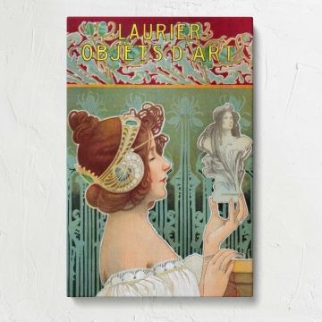 Laurier Objets d'Art canvas print, front view