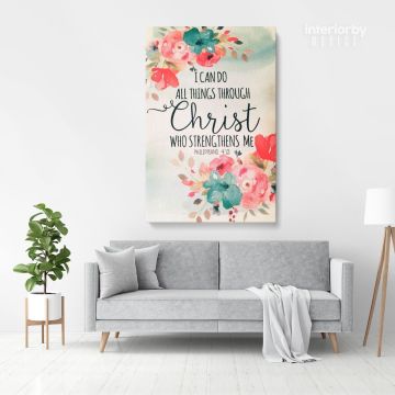 Holy Bible Verse Art Canvas Office Decals Quote Bible Verse Art Canvas