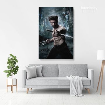 Logan The Wolverine Poster Print Canvas Kids Movie Art Wall Hangings Mural Gifts Canvas