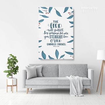 Holy Bible Verse Canvas Office Scripture Art Decals Quote Canvas