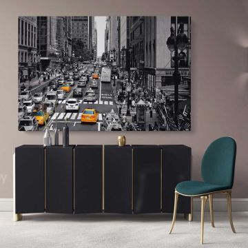 Photography New York Black and White wall art Frame Buildings and Cites Canvas Wall Art