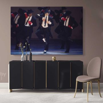 Michael Jackson Wall Art Canvas Mj Dance Moves Personalised Poster Framed Canvas
