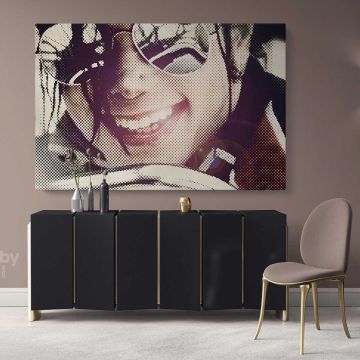 Michael Jackson King Of Pop Personalised Singer Canvas Dance Moves Print Poster
