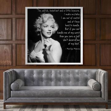 Marilyn Monroe Canvas American Model Wall Artwork Hangings