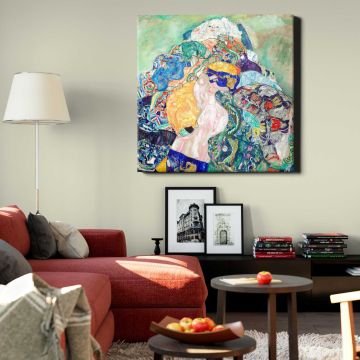 Gustav Klimt Baby (Cradle) (ca. 1917–1918) — room mockup view 22