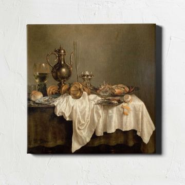 Heda, Willem Claesz - Breakfast with a Lobster — room mockup view 5