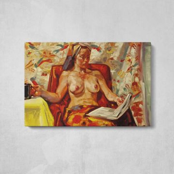 Kimberly Morning 01 by Aaron Coberly - canvas rear frame and hanging hardware
