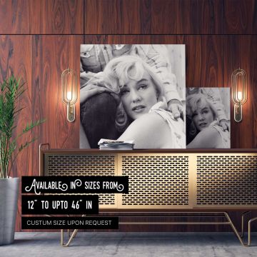 Marilyn Monroe - The Misfits Photoshoot 1961 — art-deco room view
