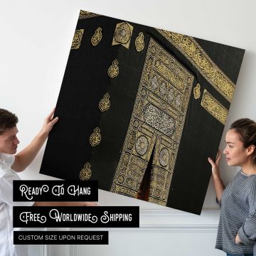 Ornate Door of the Kaaba — room mockup view 4