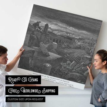OT-127 Isaiah's Vision of the Destruction of Babylon — room mockup view 4