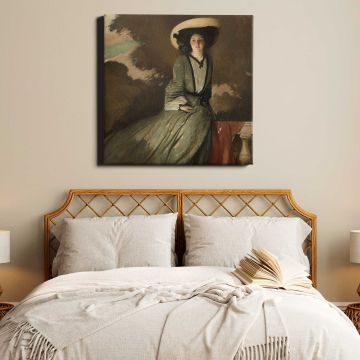 Portrait of Mrs. John White Alexander by John White Alexander — room mockup view 17