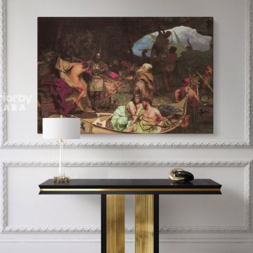 Henryk Hector Siemiradzki Pirates Oil Paintings Photo Print on Canvas