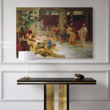 A Dangerous Game Art by Henryk Hector Siemiradzki Photo Print on Canvas