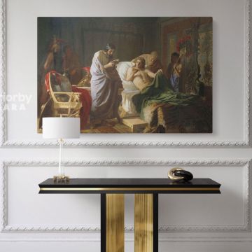 Ancient Greek Medicine Paitning by Henryk Hector Siemiradzki Photo Print on Canvas