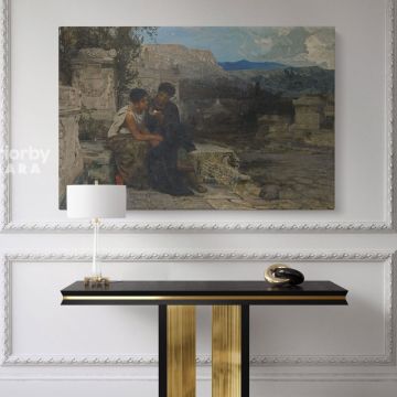 Hector Siemiradzki Polish Painter Monumental Academic Art Print on Canvas
