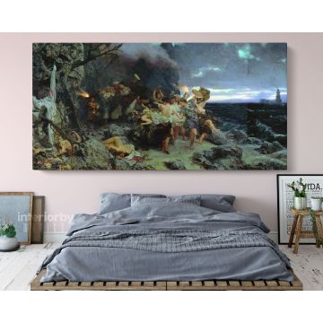 Henryk Hector Siemiradzki: Polish Painter Art Monumental Paintings Print on Canvas