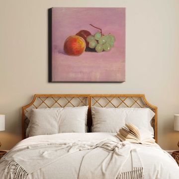 Still Life with Fruit (1905) by Odilon Redon — room mockup view 17
