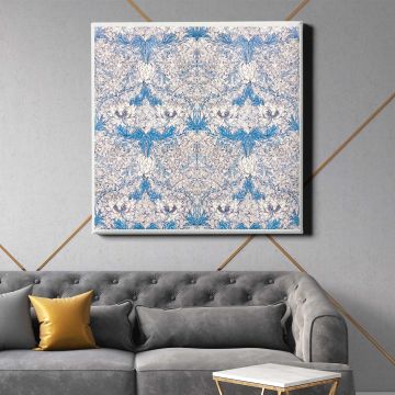 William Morris Honeysuckle (1876) famous pattern — room mockup view 21