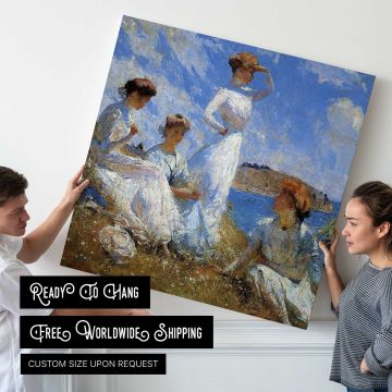 Women by the Sea — room mockup view 4