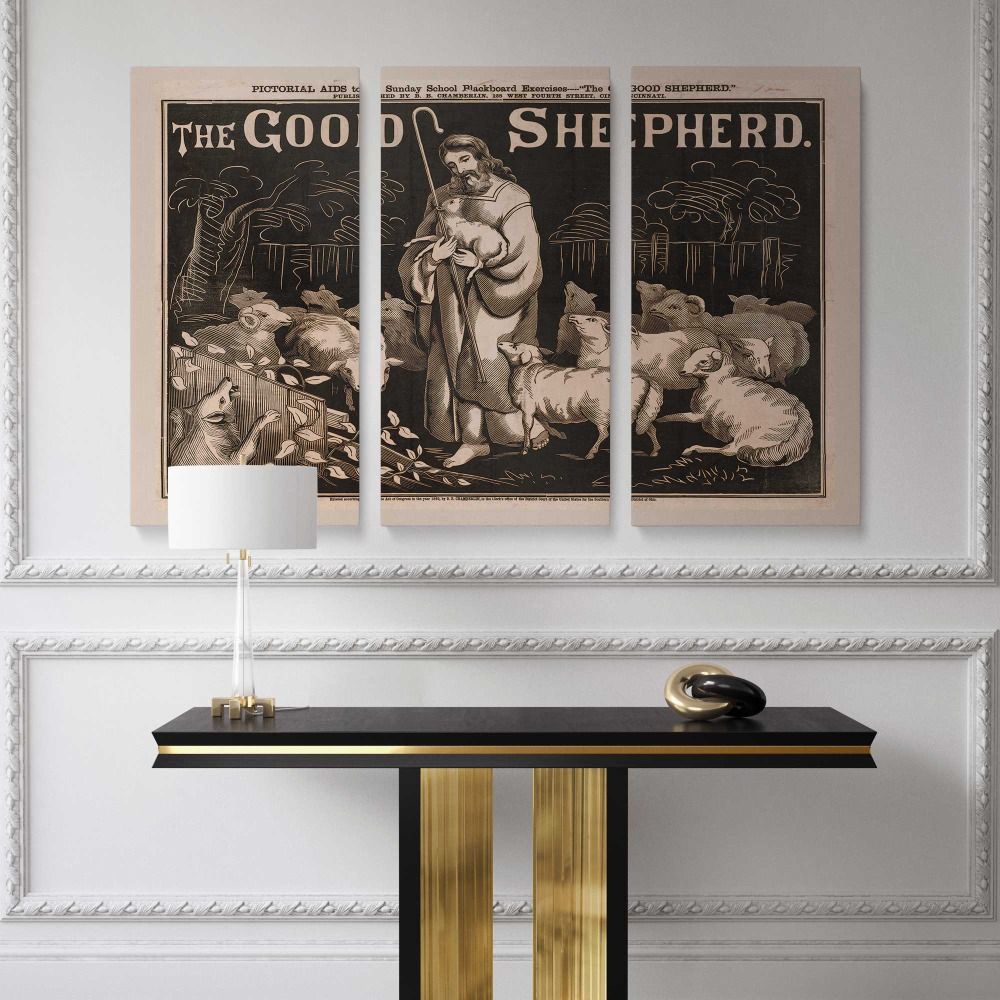 The good shepherds canvas wall art - Image 3