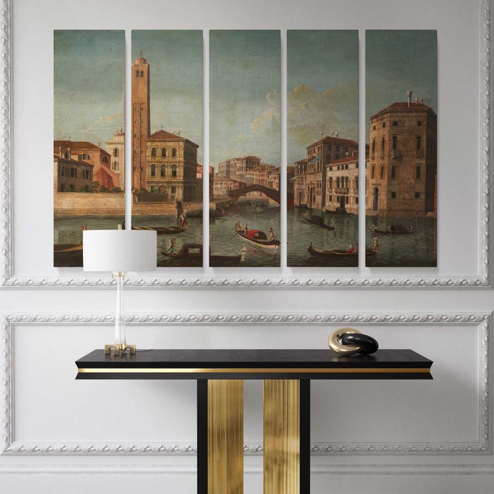 Scene on the Grand Canal Venice Smithsonian American Art Museum Bequest of Mabel Johnson Langhorne canvas wall art - Image 5