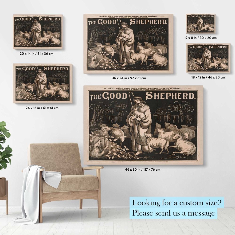The good shepherds canvas wall art - Image 6