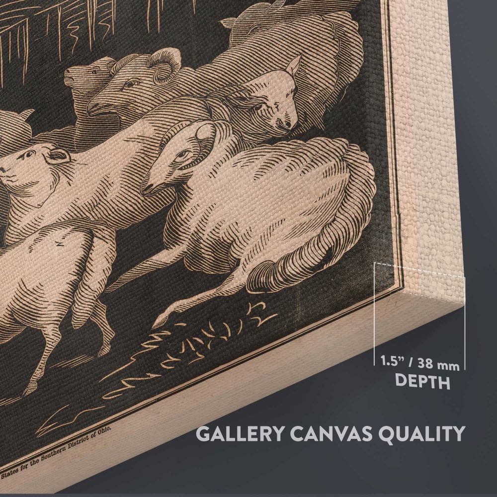 The good shepherds canvas wall art - Image 8