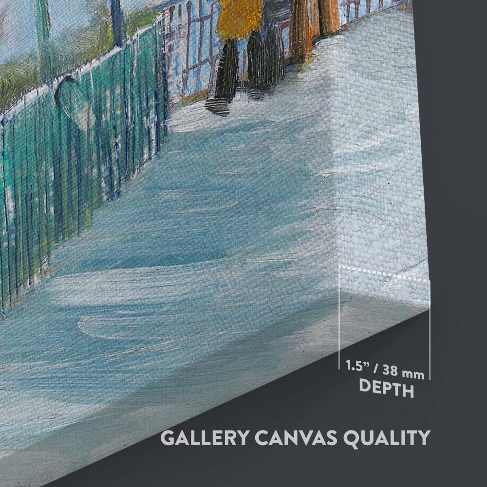 Terrace and Observation Deck by Van Gogh - Paris Street View Art canvas wall art - Image 3