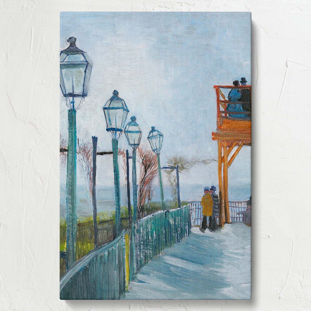 Terrace and Observation Deck by Van Gogh - Paris Street View Art canvas wall art - Image 7