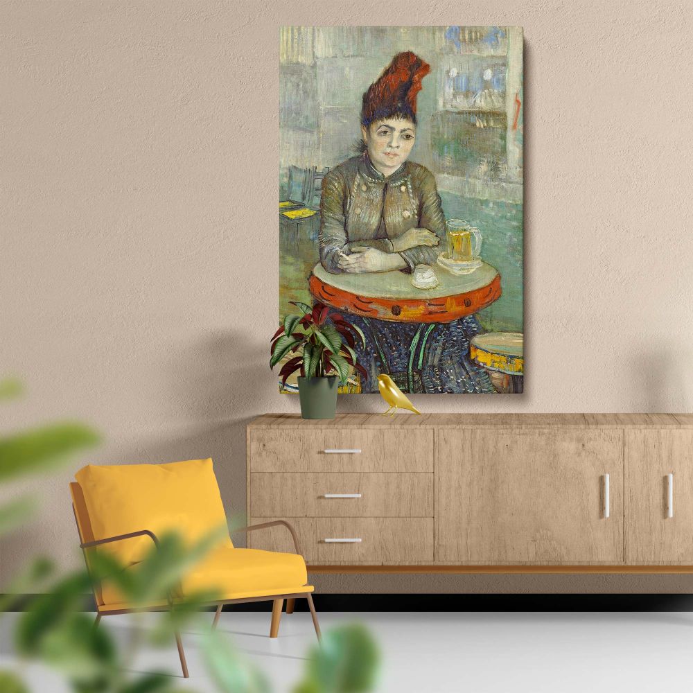 Agostina Segatori in the Cafe du Tambourin - Parisian Portrait Print By Vincent van Gogh - Image 5