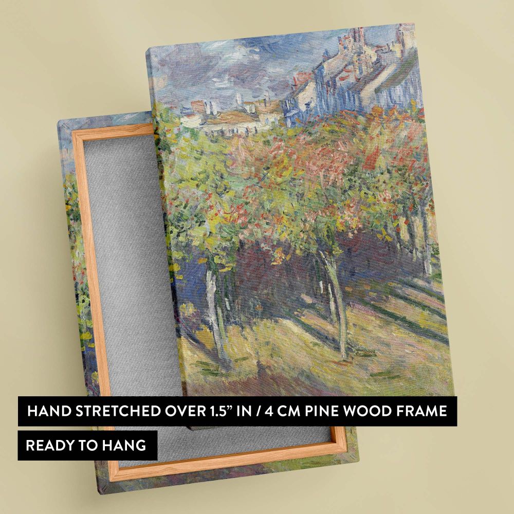 View from His House at Le Cours du 14 Juillet - Impressionist Landscape By Claude Monet canvas wall art - Image 6