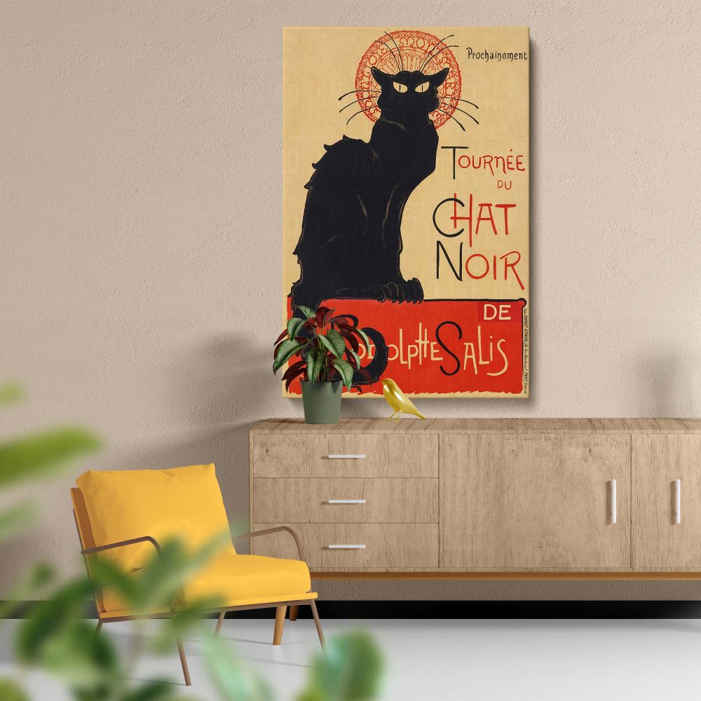 TournŽe du Chat Noir - Iconic 1896 French Poster By ThŽophile Steinlen - Image 5