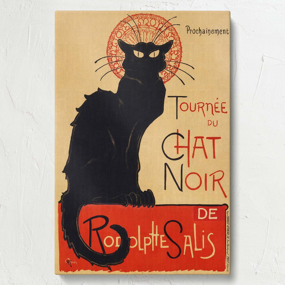TournŽe du Chat Noir - Iconic 1896 French Poster By ThŽophile Steinlen - Image 7