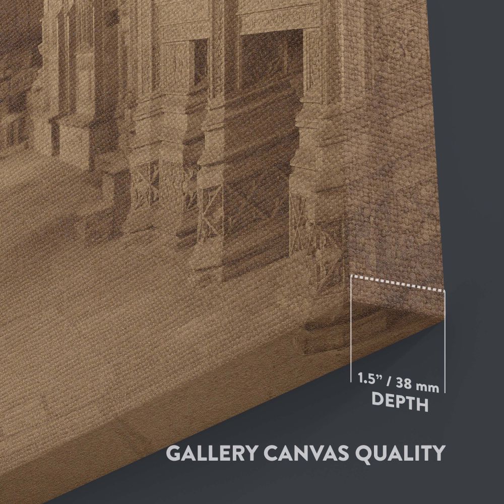 Gothic Cathedral Hallway - Sepia Cloister Photo Print By Unknown Photographer - Image 3