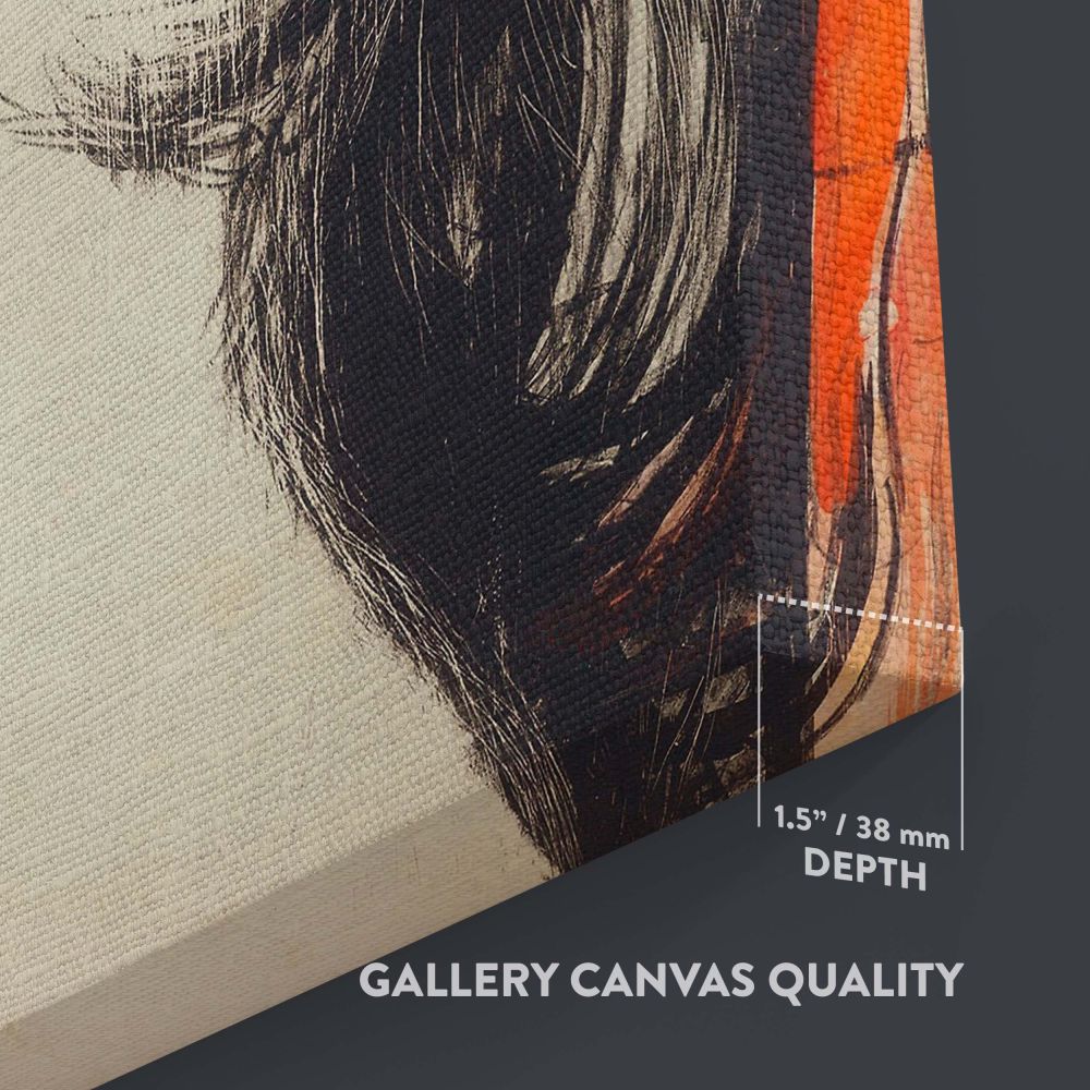 Madonna - Haunting Symbolist Nude Art By Edvard Munch canvas wall art - Image 3